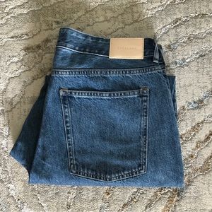 Everlane The Curvy 90’s Cheeky Straight Jean Organic Cotton Size 33